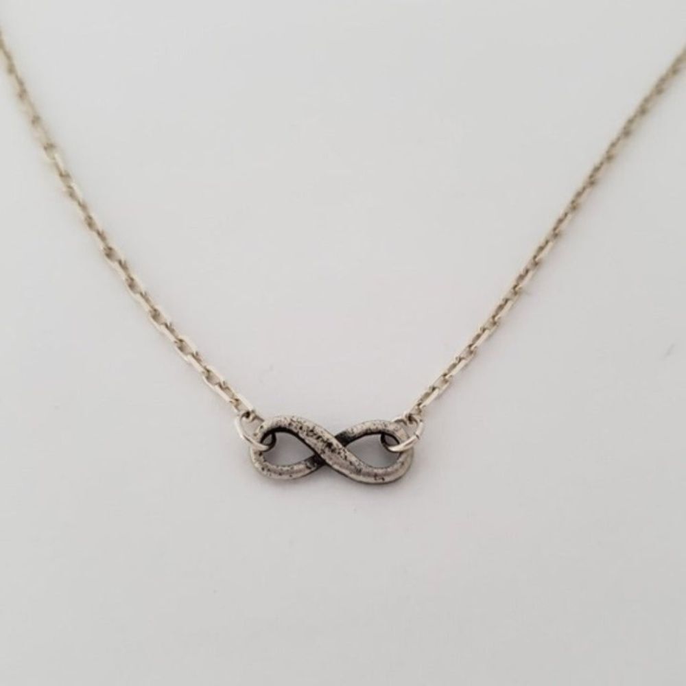 Dogeared Sterling Silver Infinity Pendant Necklace